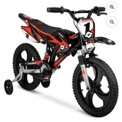 16” Hyper Motorbike - Mag Wheels Including Training Wheels- BRAND NEW IN BOX