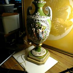 Vintage Victorian  Style Lamps  From The 1930s