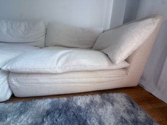 3-Piece Beige Sofa Set – Down-Filled – Excellent Condition