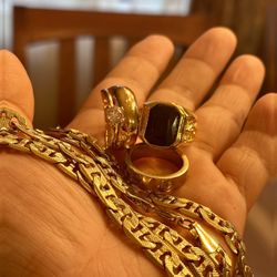 COSTUME GOLD PLATED TAKE ALL 