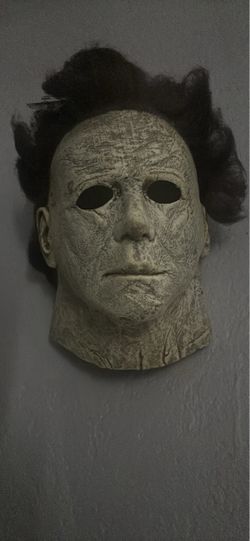 Michael Myers Halloween Mask with Hair