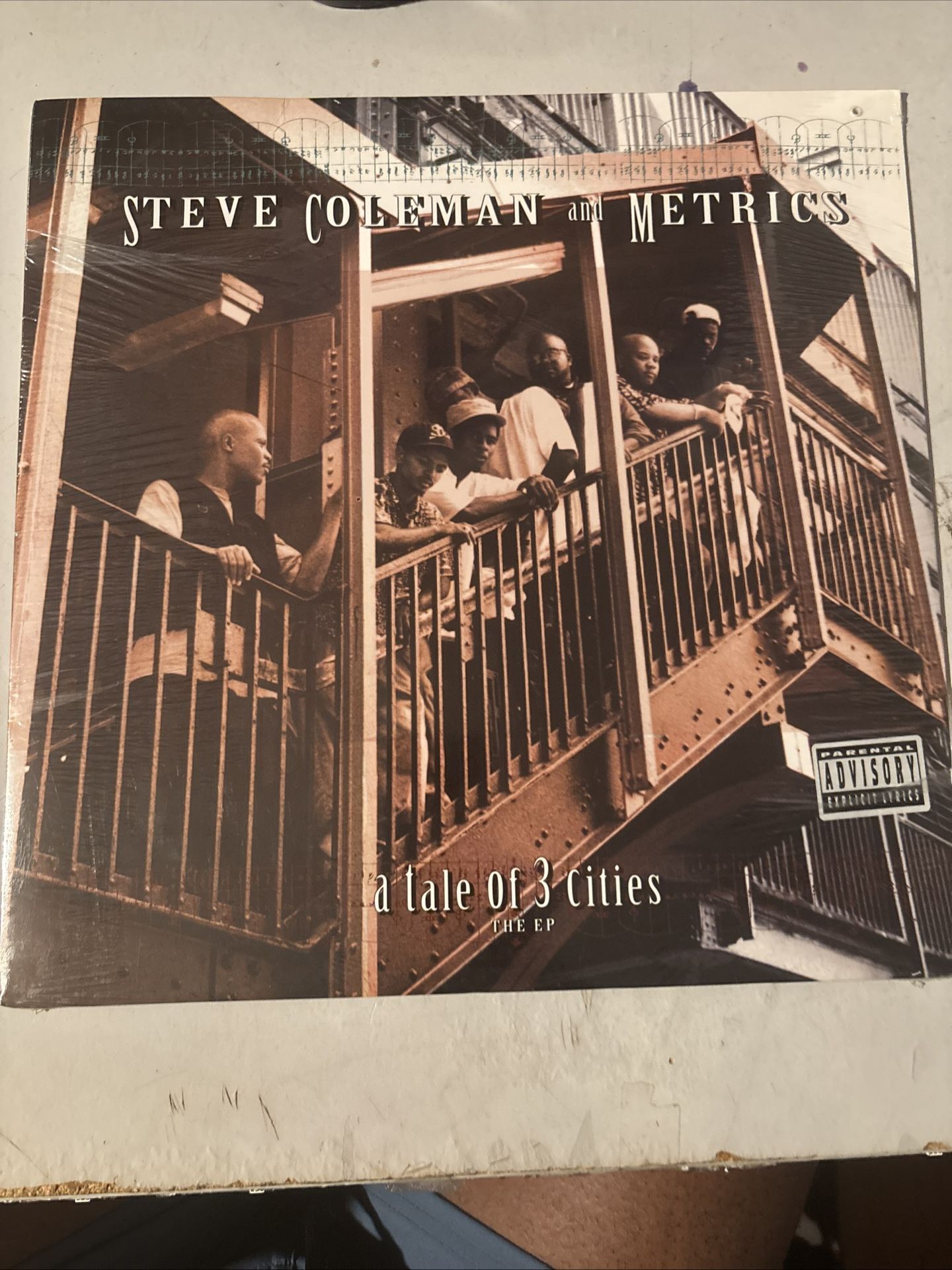 STEVE COLEMAN AND METRICS A TALE OF 3 CITIES, THE EP 12” VINYL SEALED RARE