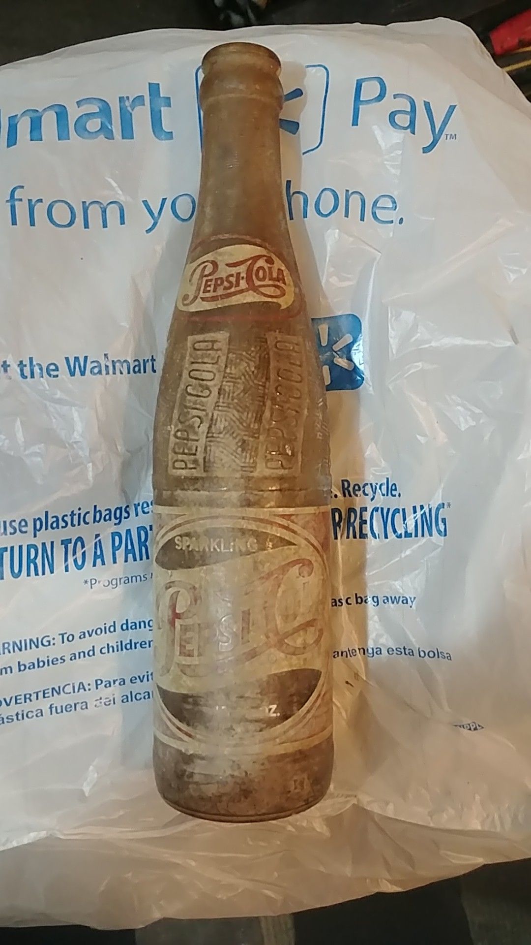 Antique Pepsi Cola bottle. Make offer.