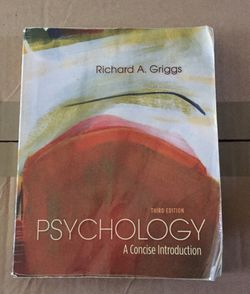 Psychology : A Concise Introduction 3rd Edition