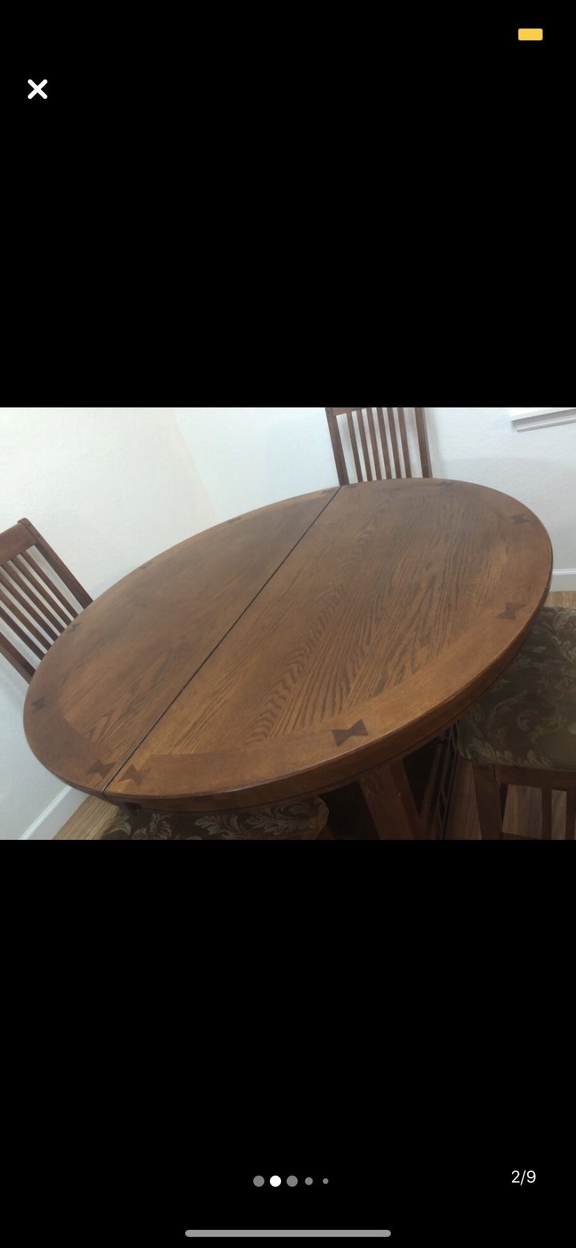 Ethan Allen Kitchen Table w/ 4 Chairs