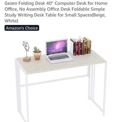 New folding desk/computer desk