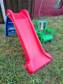 Little Tikes Slide and chair