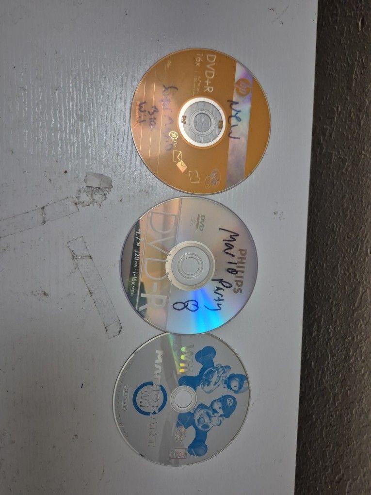Mario Kart Wii, Mario Party 8, New Super Mario Bros Wii