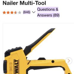 Stapler And Brad Nailer Multi - Tool