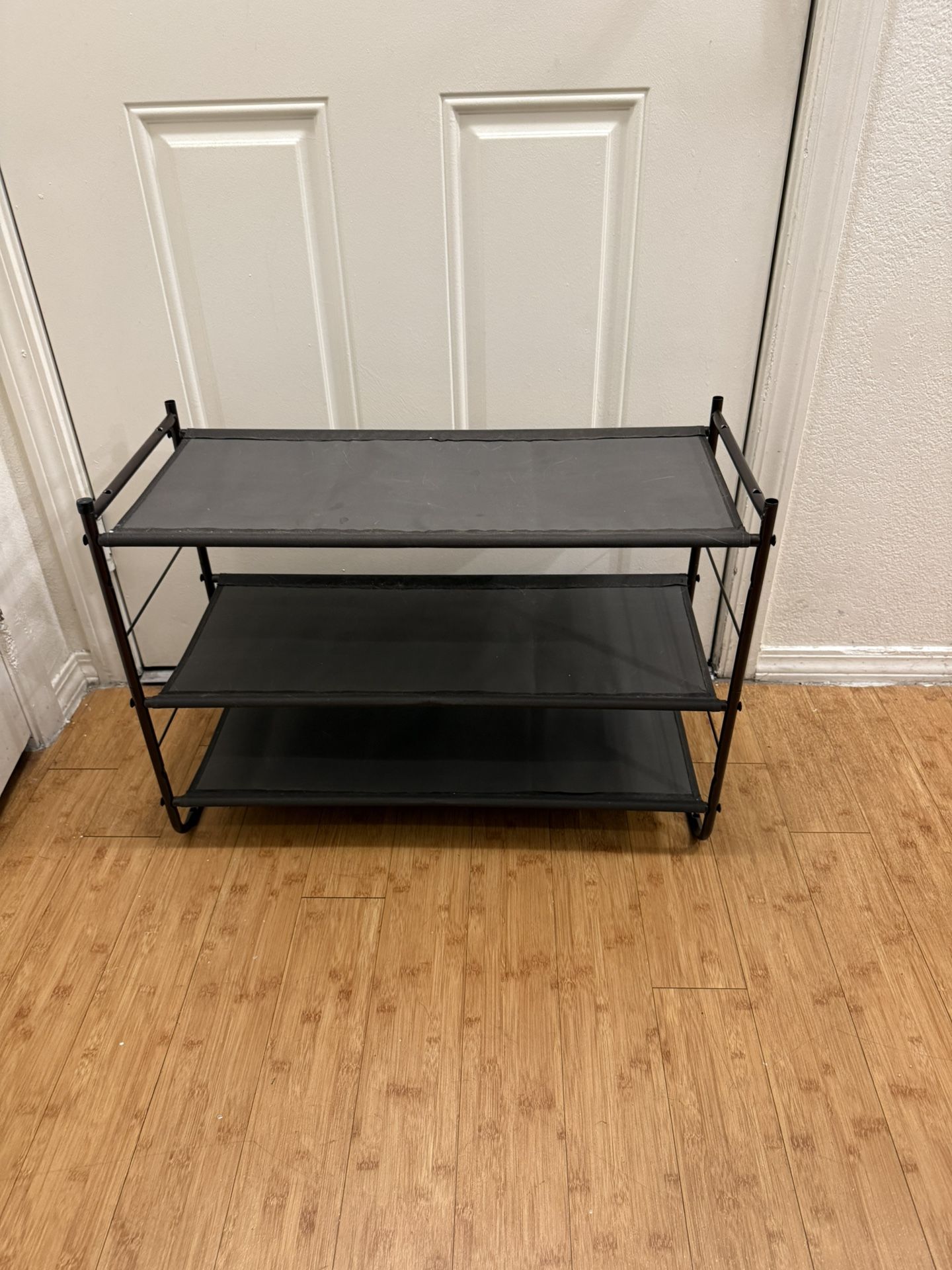 3 Tier Stackable Shoe Rack, Expandable Adjustable