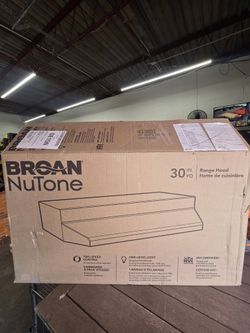 Broan-NuTone 30-Inch Ductless Under-Cabinet Range Hood – White – $55
