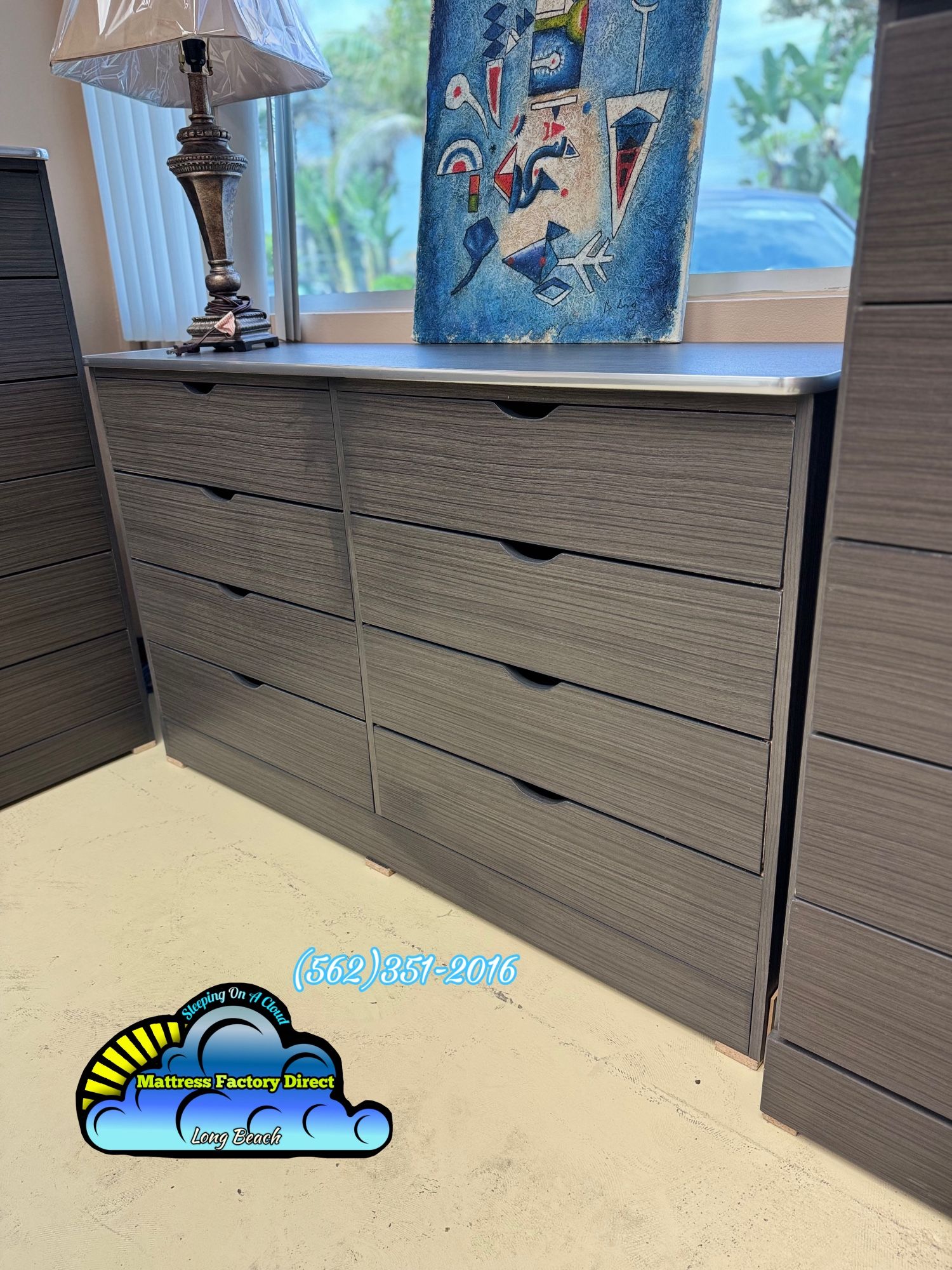 Katy Eight Drawer Dresser Cajonera Comoda Mueble