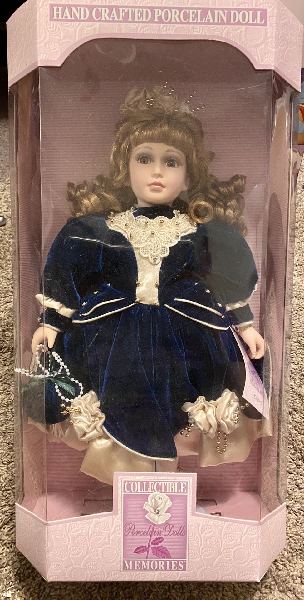 Collectible memories porcelain doll Kimberly