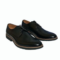STACY ADAMS Ethan Wingtip Oxford Black Shoes Mens Size 10.5 