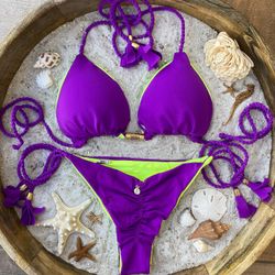 Açaí Lime Bikini Reversible 