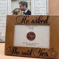 Set Of 2 Brand New Wedding Or Anniversary Photo Frames