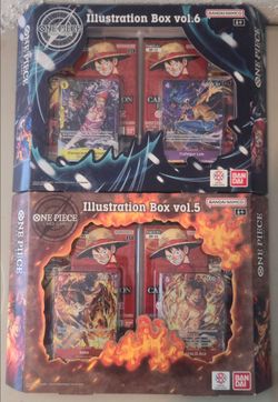 Bandai Namco One Piece Card Game Illustration Box vol.5 & vol.6