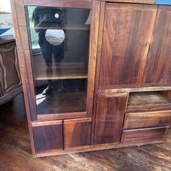 Koa Tv/computer Console - From The 50s (we Think) 