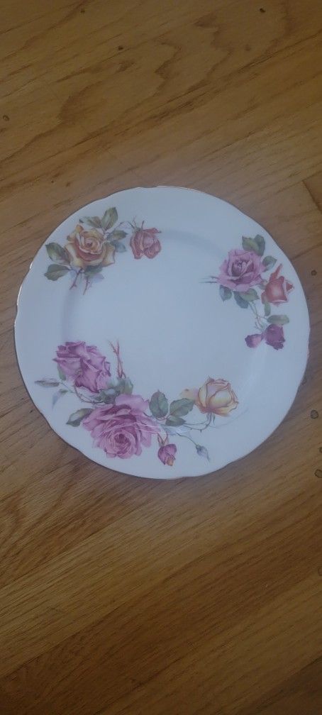 Rare Vintage HAMMERSLEY 'Margaret Rose' Bone China Salad Plate