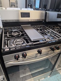 Samsung gas stove stainless steel