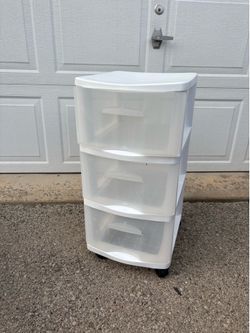 3 Drawer Rolling Tower