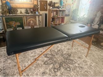 Massage table