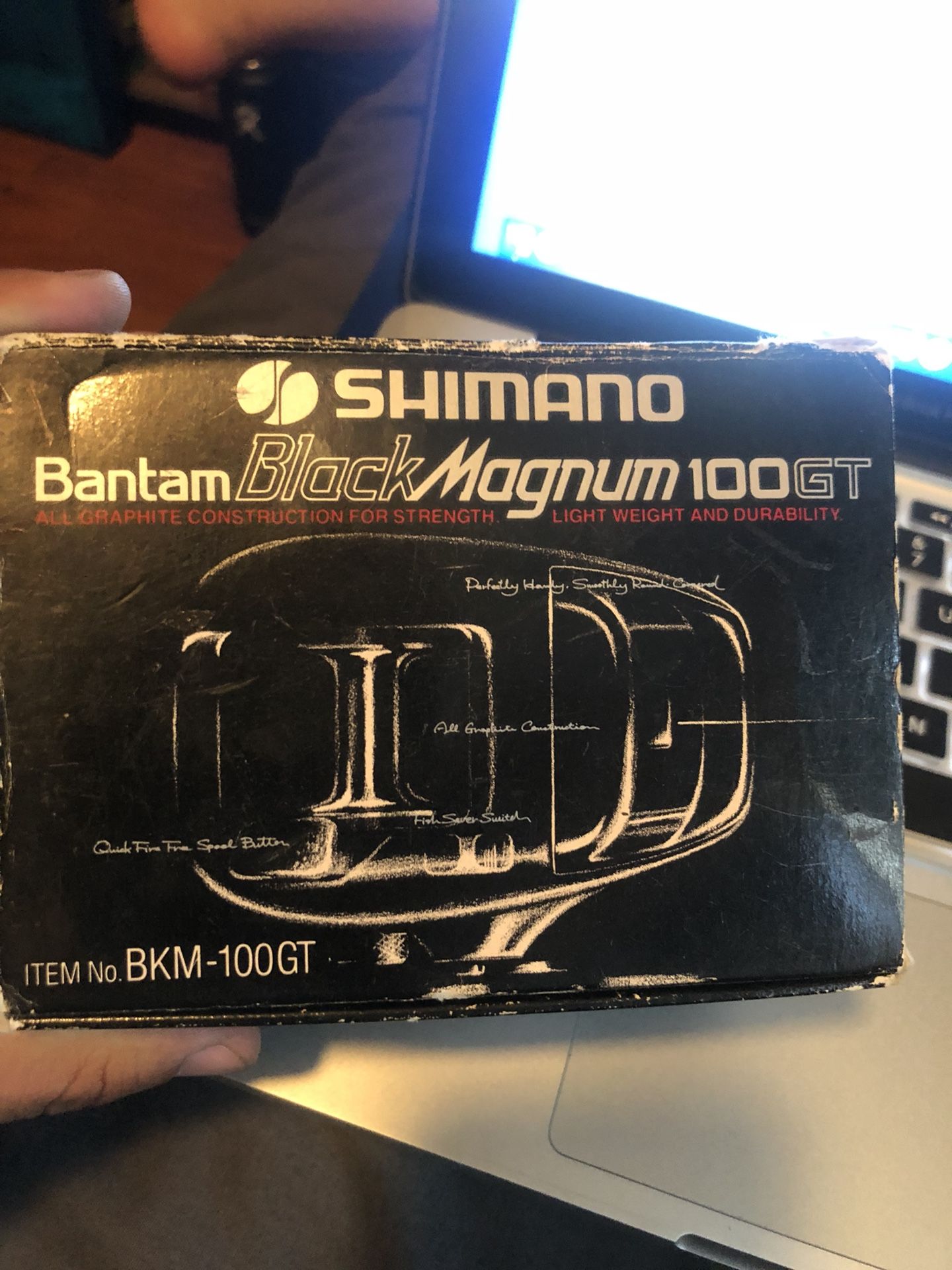 Shimano Bantam Black Magnum 100gt