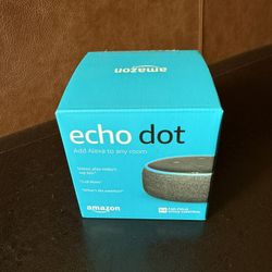New Unopened Amazon Echo Dot 