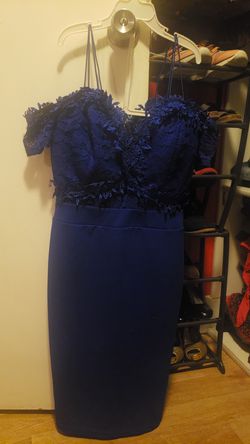 Small royal blue dress