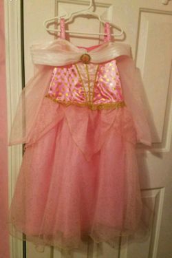 Disney Aurora Dresss Up Dress size 4-6x New