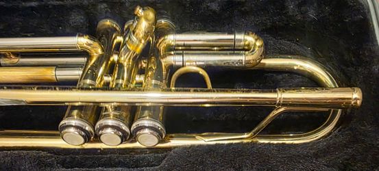 Vintage Musical Instrument, Trumpet, Eastman, In Hard Case, Music, Notes, Concert, Musical, Practice, Band, Entertainment