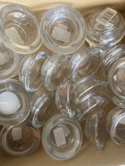 28 Glass Tea Light Holders 