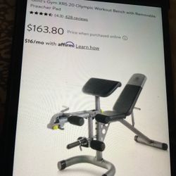 Golds GYM XRS 20