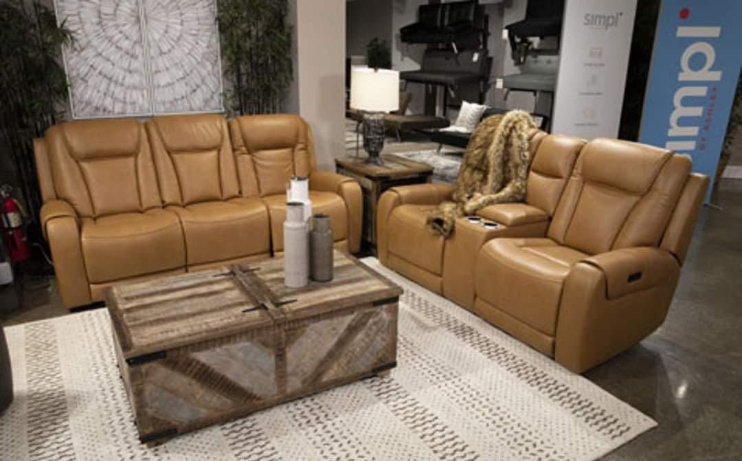 CAPPUCCİNO POWER RECLINING SOFA MASSAGE AND HEATED SEATS WİTH İNTEREST FREE PAYMENT OPTİONS