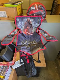 Star War Kylo Ren Kids Folding Chair and Camp Sleeping Bag
