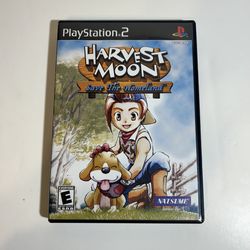 Harvest Moon Save The Homeland Sony PlayStation 2 PS2, TESTED & WORKING!