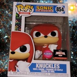 Sonic The Hedgehog Knuckles (Flocked) Apply for 50% discount read description.