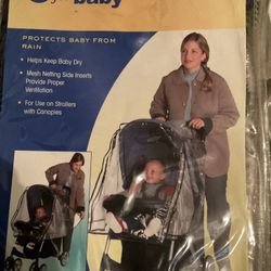 New Plastic Rain Cover For Stroller 