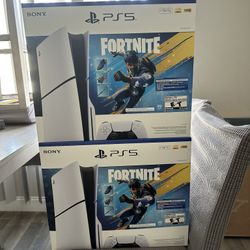 UNBOXED PS5 Disc Version With Controller 1TB With FORTNITE PACK