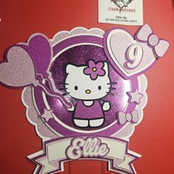 Hello Kitty Cake Topper 