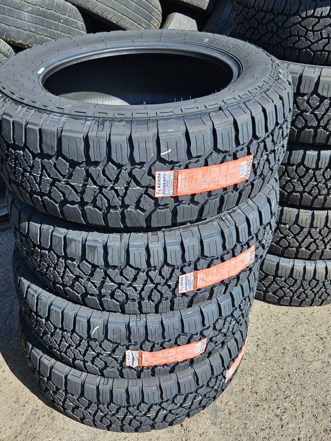 4 New 275-60-20 Kenda Klever AT2 All Terrain Tires 33 X 11.00 R20 Inch Tire FREE Same Day Delivery To Most Inland Empire Locations 60,000 Miles