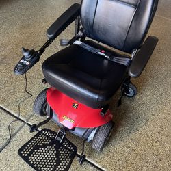 Pride Jazzy Select Elite Mobility Scooter Power Wheelchair With Joystick Controls