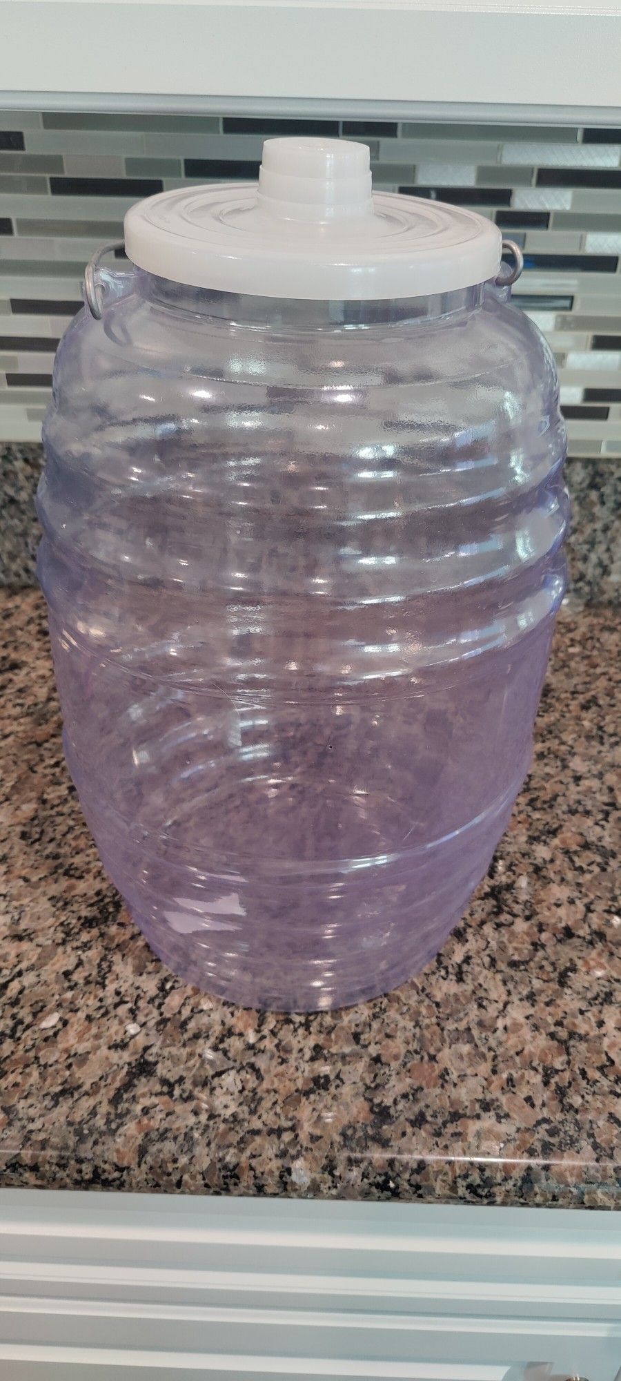 Made in Mexico Aguas Frescas 5-Gallon Vitrolero Plastic Water Container