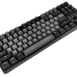 Durgod Taurus K320 Mechanical Gaming Keyboard (Cherry Brown Keys, Space Gray Color)