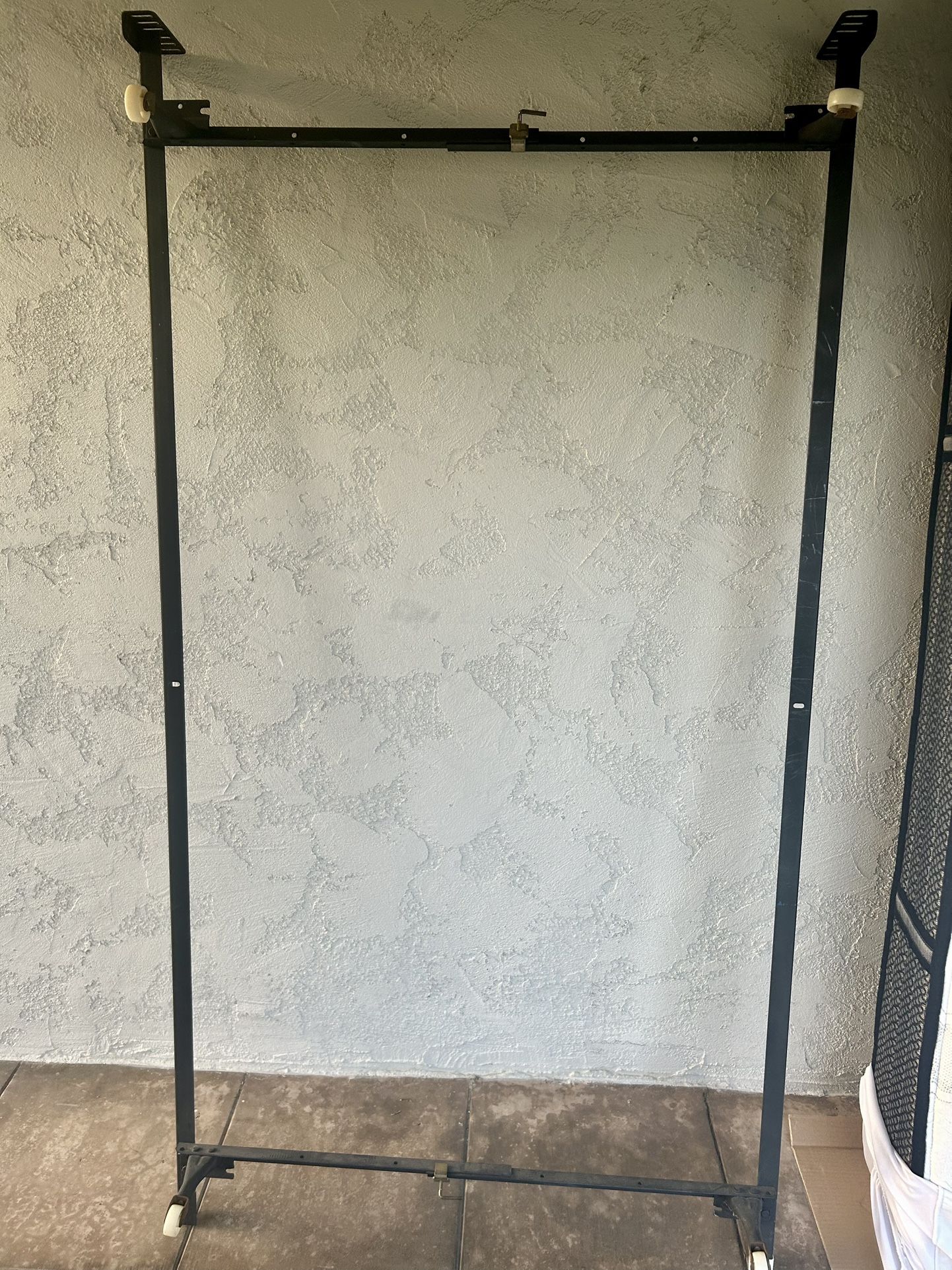 Twin Bed Frame with rug rollers