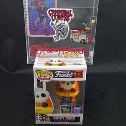 Funko Pop! #23 Cutey Corn Hollywood Exclusive Halloween w/ Protector *Vaulted*