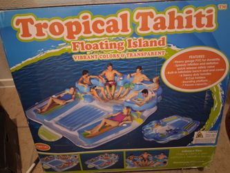 Beach float.