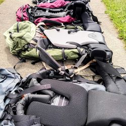 Hiking Back Packs #LOT Camping 