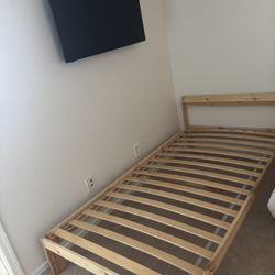 Twin Bed Frame And Mattress 