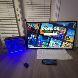 PC + 65’ Smart VIZIO TV 